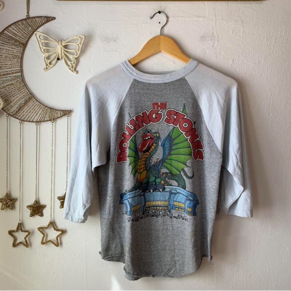 The Rolling Stones Concert T-shirt 1981 Dragon